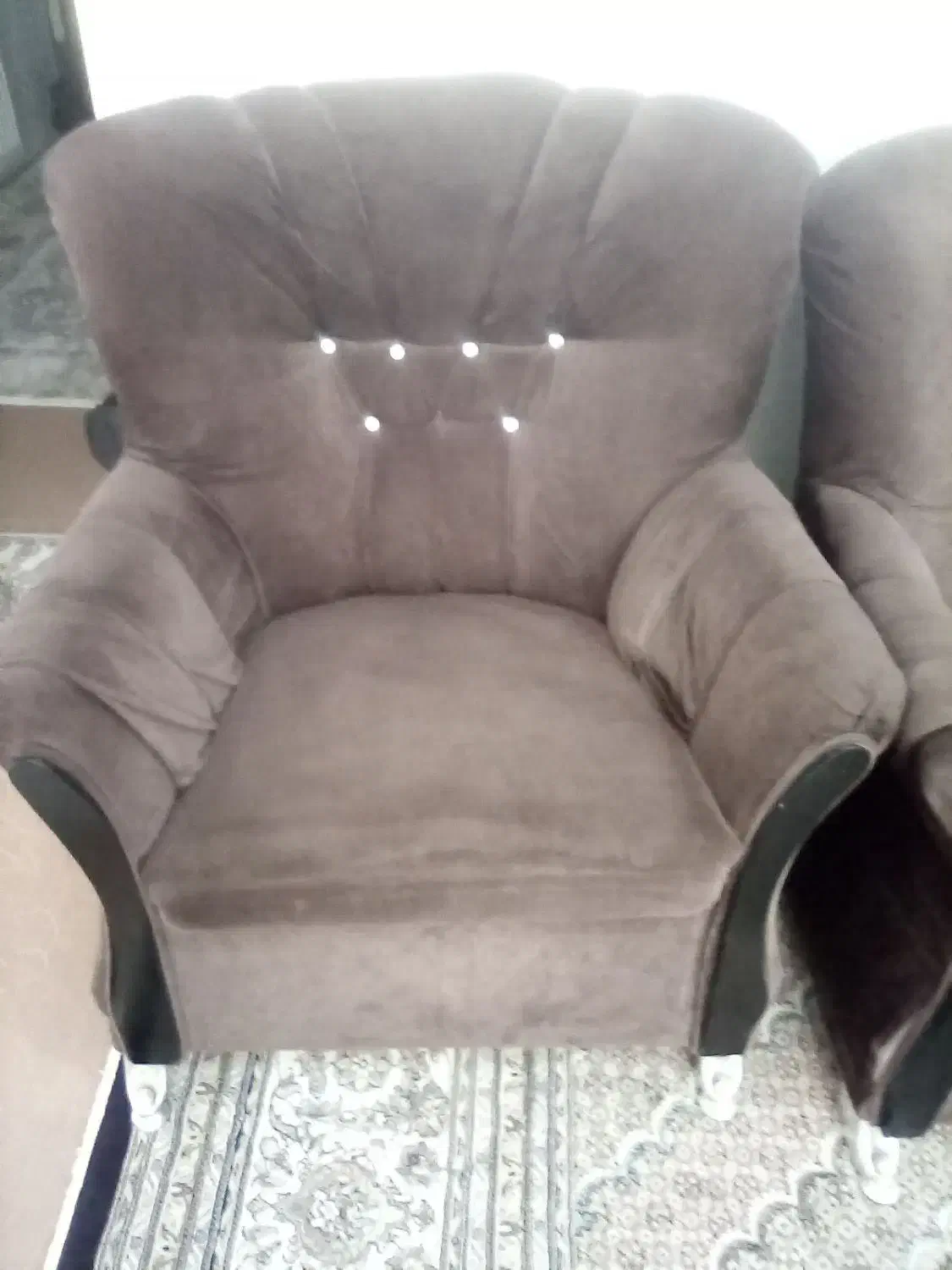 مبل 7نفره به همراه جلو مبلی|مبلمان خانگی و میز عسلی|پارسآباد, |دیوار