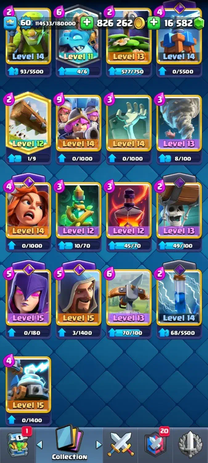 کلش رویال level60|کنسول، بازی ویدئویی و آنلاین|تهران, پونک|دیوار