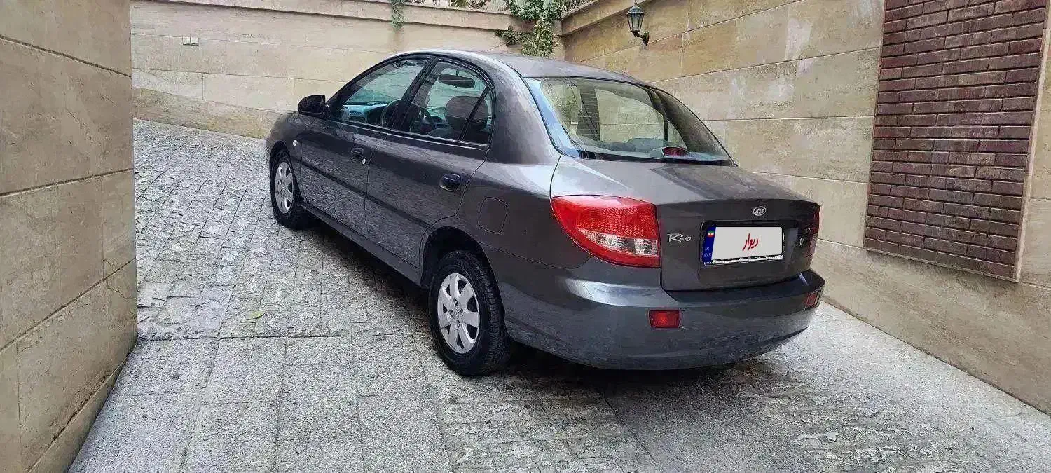 ریو مدل 89 بدون رنگ کم کار واقعی|خودرو سواری و وانت|تهران, سازمان برنامه شمالی|دیوار