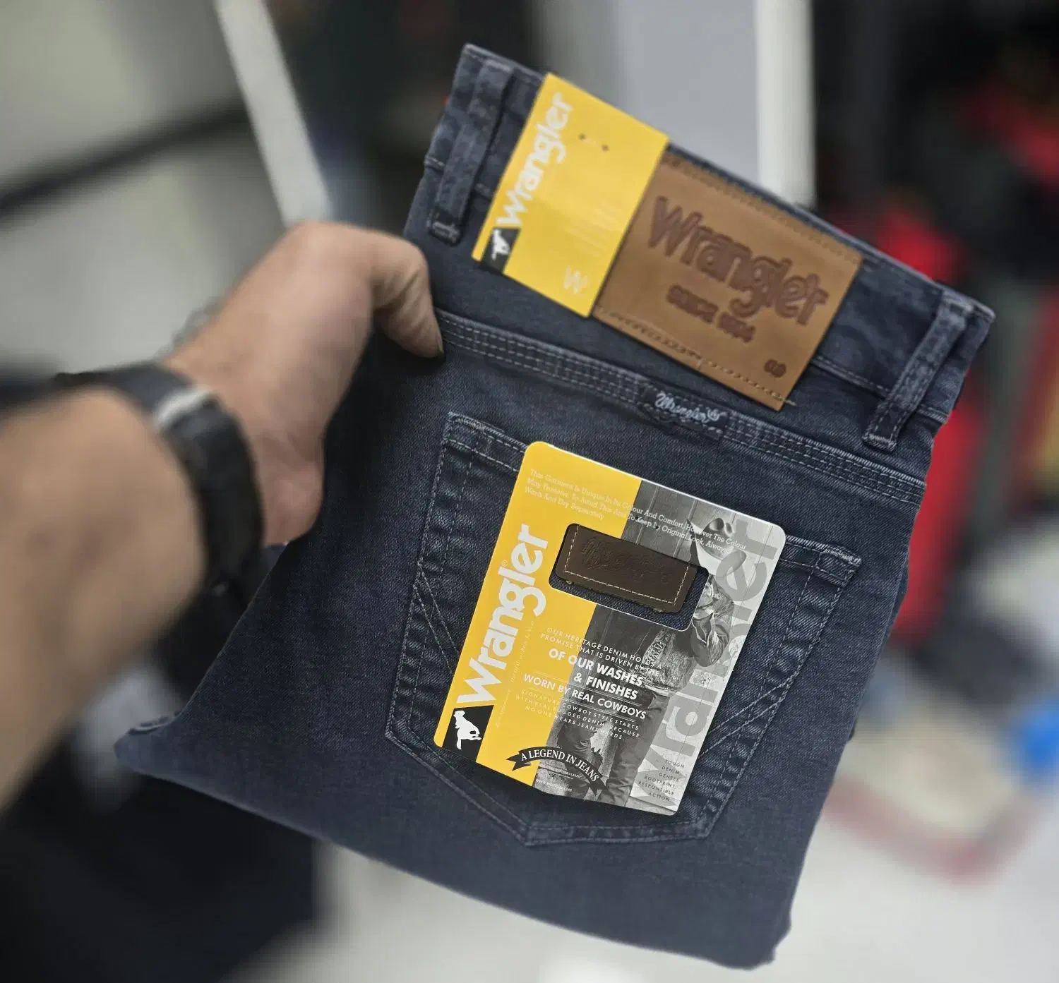 شلوار جین رانگلر|لباس|بروجرد, |دیوار