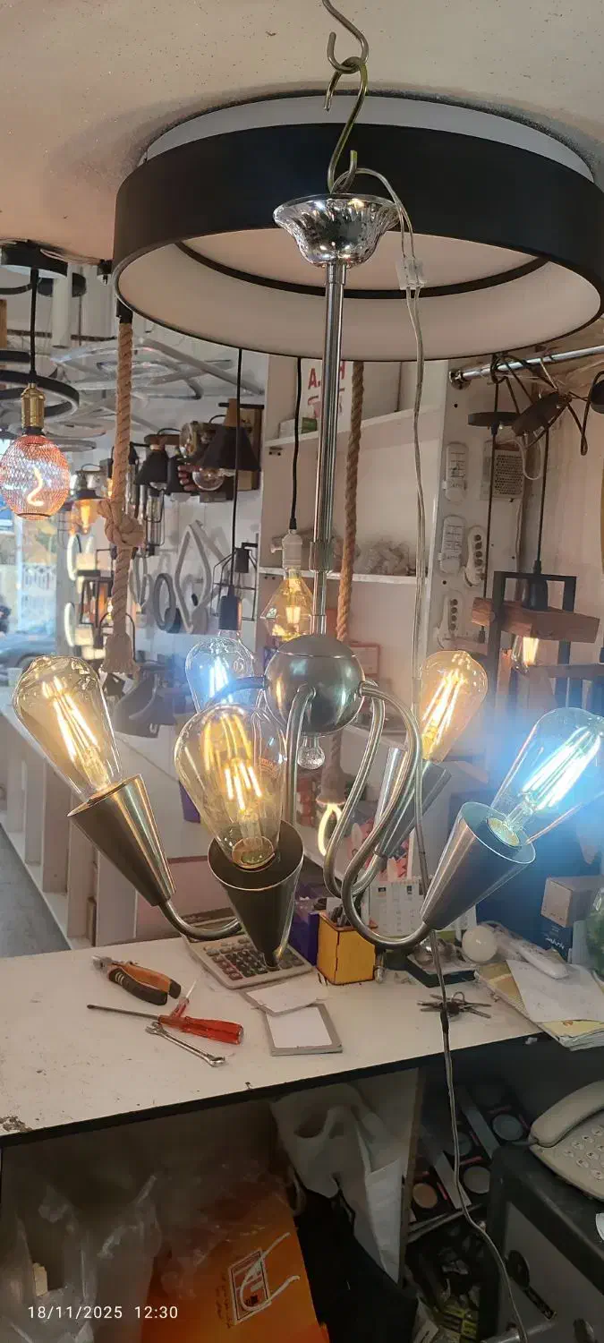 آویز آشپزخانه|لوستر و چراغ آویز|سبزوار, امیر کبیر|دیوار