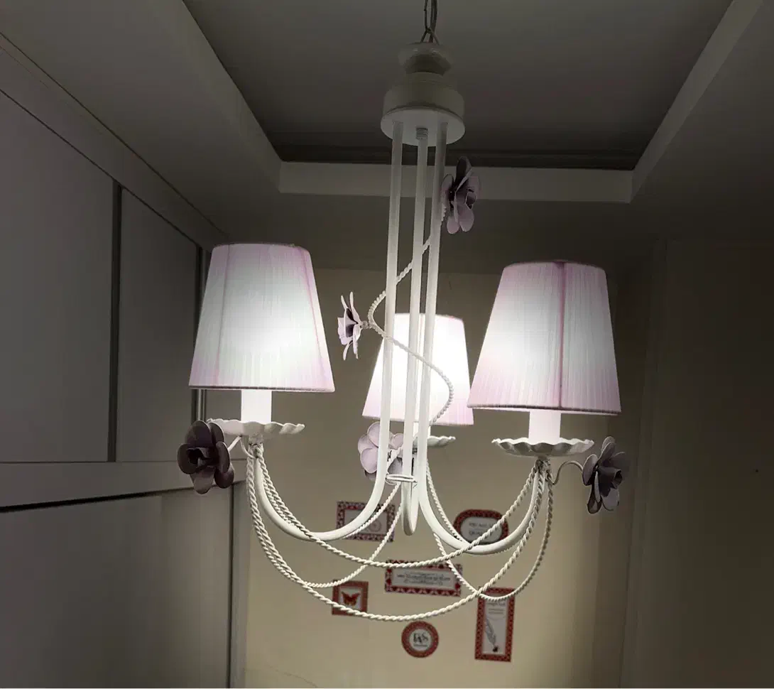 لوستر اتاق کودک|لوستر و چراغ آویز|کرج, کوی زنبق|دیوار