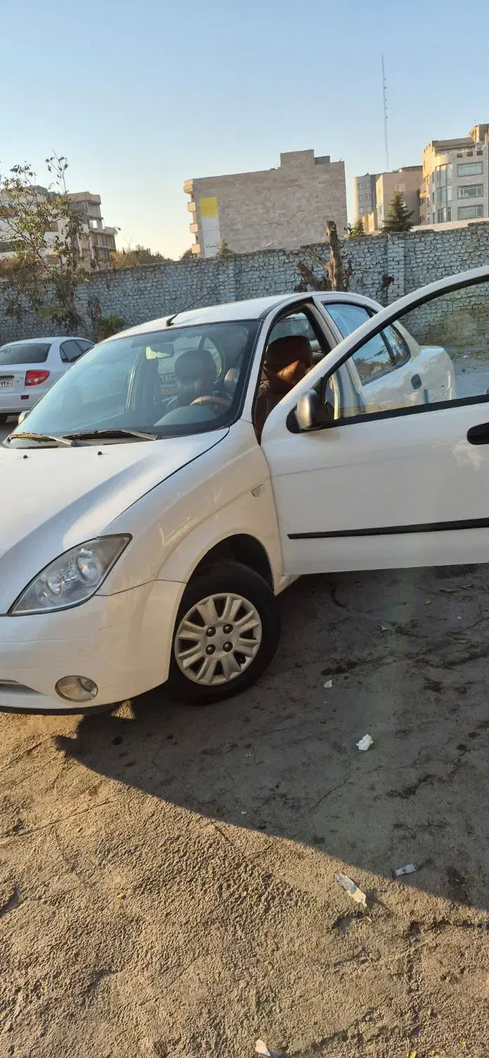 تیبا ۹۷ بی رنگ سفید|خودرو سواری و وانت|محمدشهر, محمدشهر|دیوار