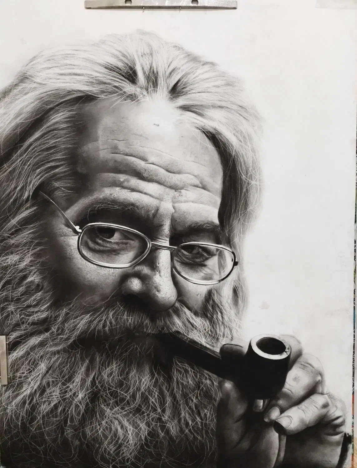 نقاشی چهره|تابلو، نقاشی، عکس|کرمانشاه, |دیوار