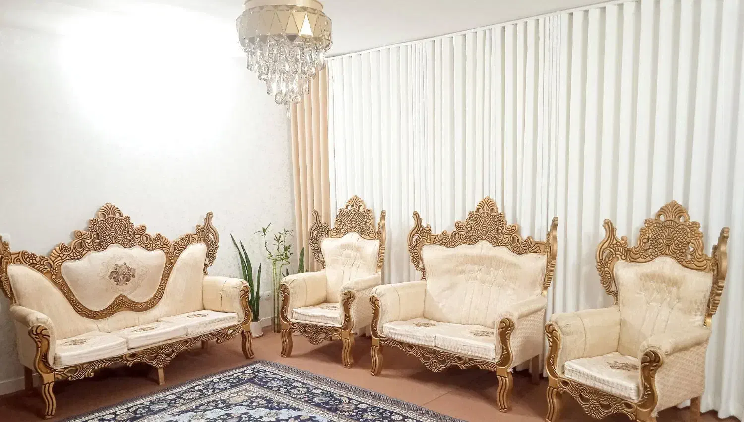 مبل استیل ۷نفره|مبلمان خانگی و میز عسلی|بروجرد, |دیوار