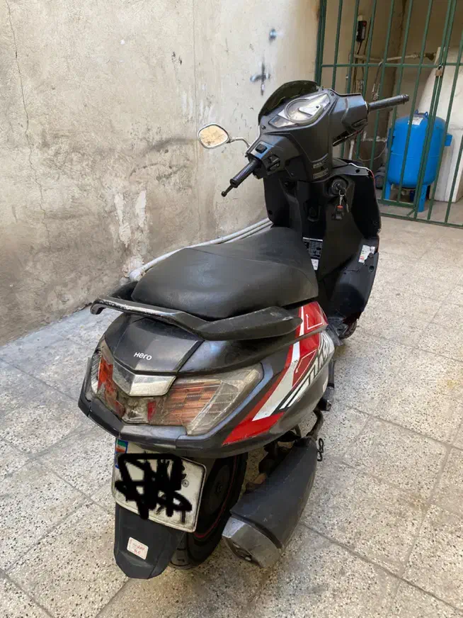 موتور اسکوتر هیرو دش ۱۲۵ کلیک|موتورسیکلت|تهران, اتابک|دیوار