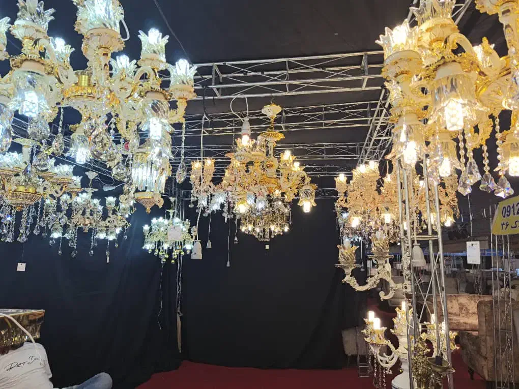 لوستر به قیمت کارخانه اقساط|لوستر و چراغ آویز|دوگنبدان, |دیوار