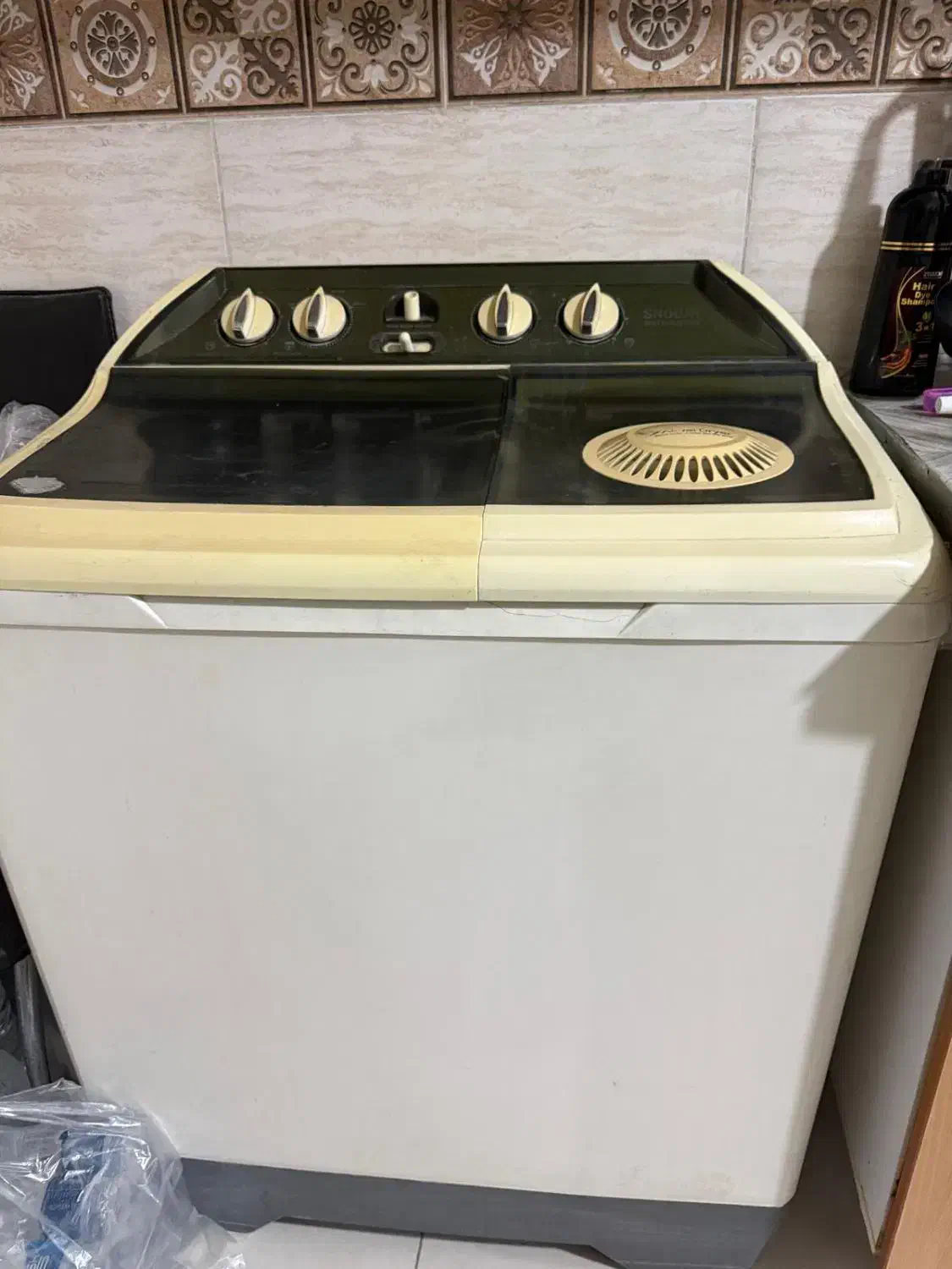 ماشین لباسشویی دوقلو اسنوا|ماشین لباسشویی و خشک‌کن لباس|ری, فیروزآبادی|دیوار