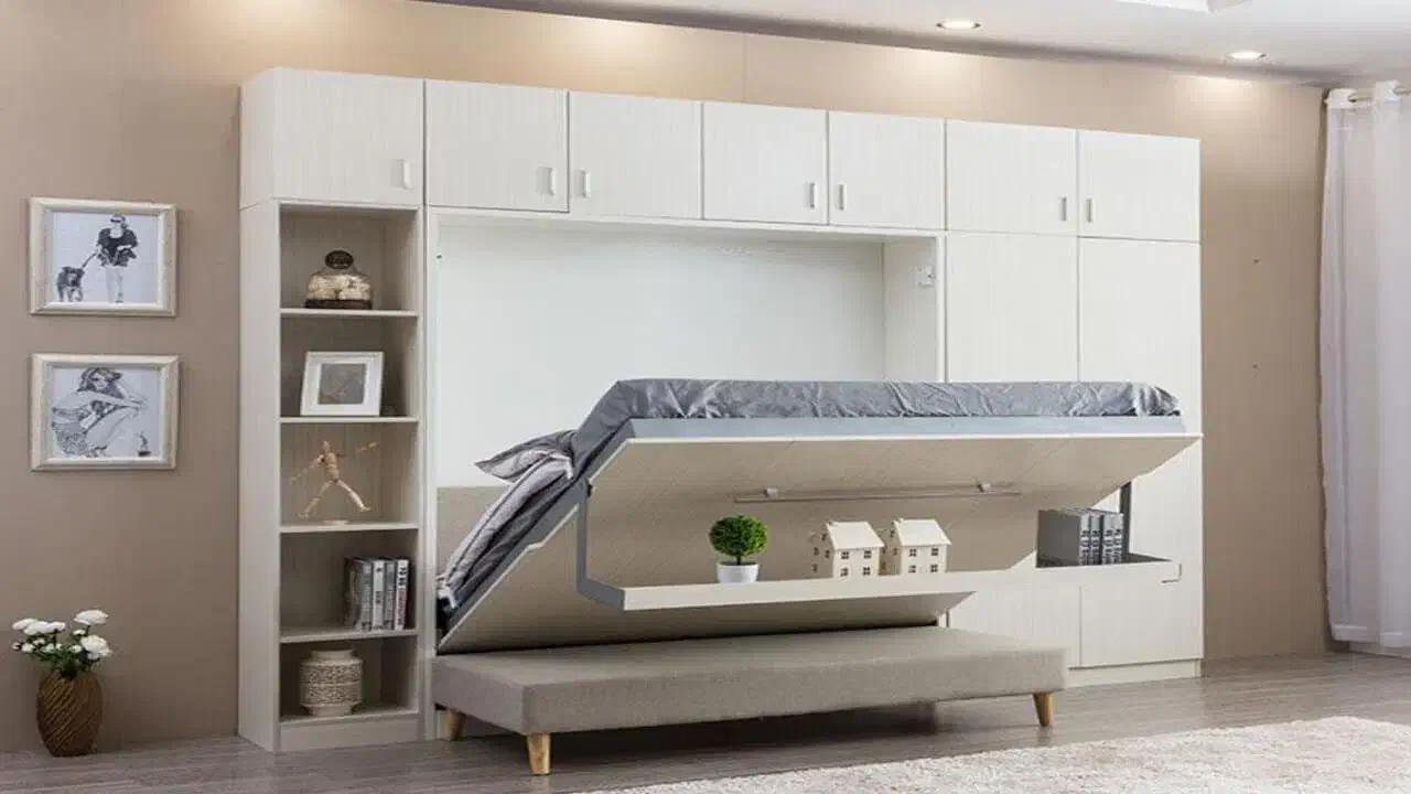 ساخت کابینت. دکوراسیون. کمد. تخت تاشو|خدمات پیشه و مهارت|یزد, |دیوار