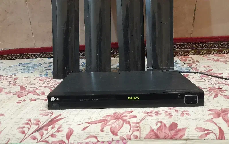 دستگاه سیدیDVD وچهار عدد باند مارشال سینما خانواده|پخشکننده DVD و ویدیو|اهواز, بیست متری شهرداری|دیوار