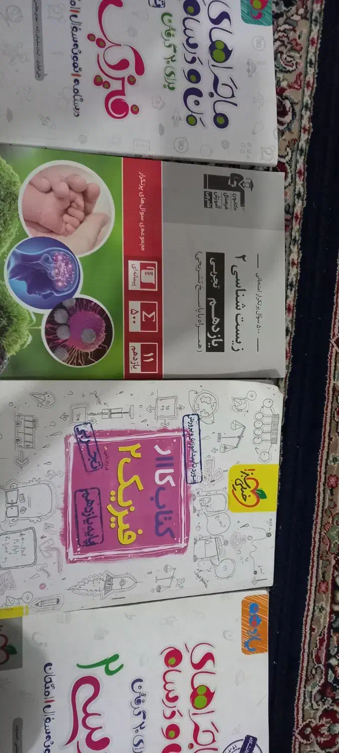 کتاب کار تشریحی تجربی|کتاب و مجله ادبی|انار, |دیوار