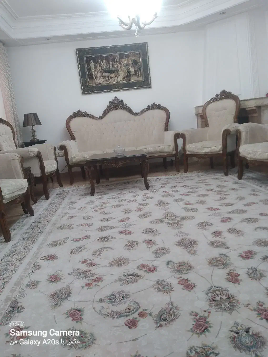 مبل استیل ۷نفره|مبلمان خانگی و میز عسلی|رشت, منظریه|دیوار