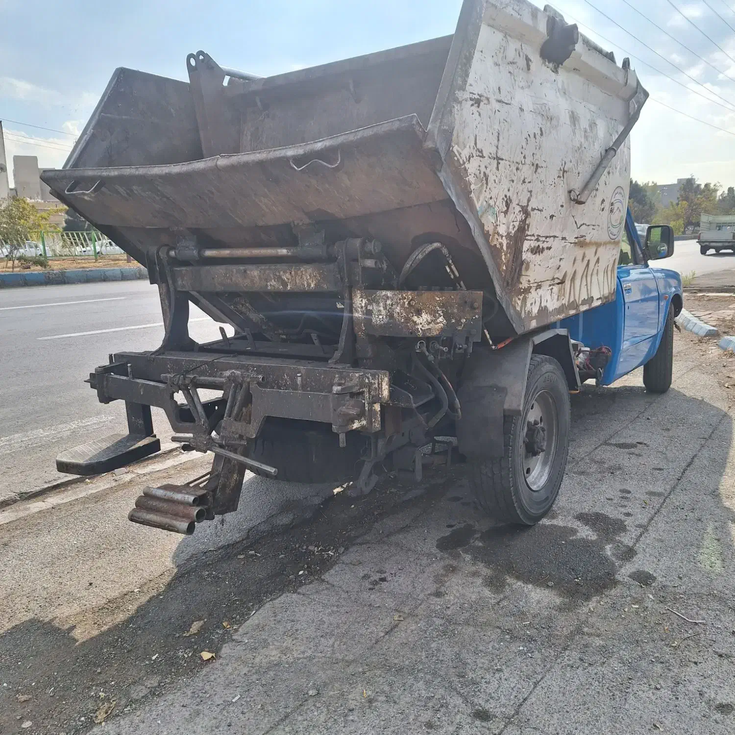 اتاق نیسان مکانیزه زباله کش ترکیه|خودرو سواری و وانت|تبریز, |دیوار