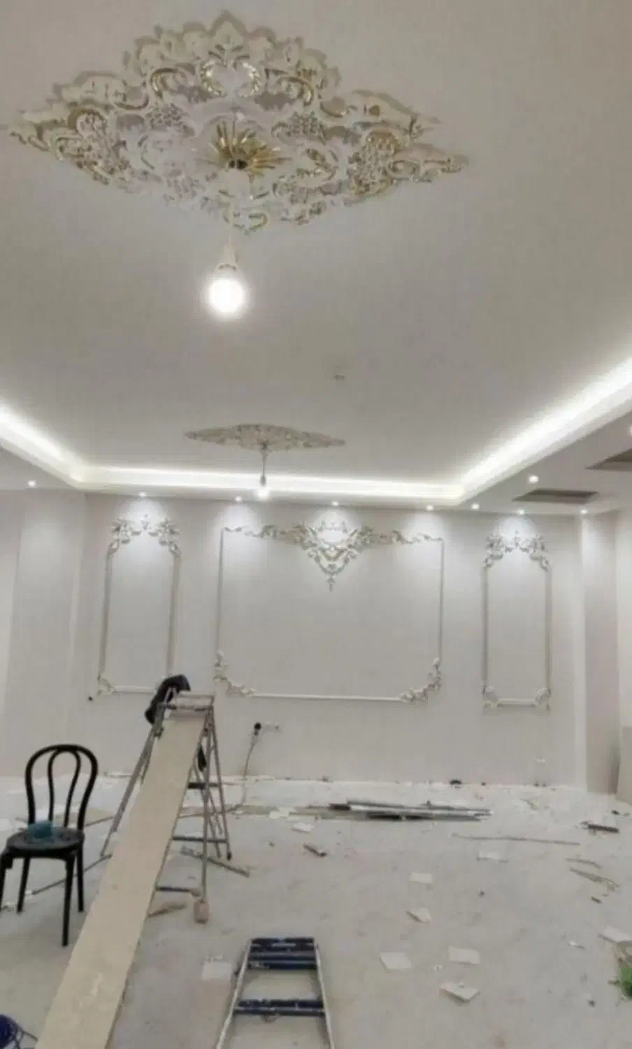 نقاشی  .رنگ‌آمیزی گچبری|خدمات پیشه و مهارت|بندرعباس, |دیوار