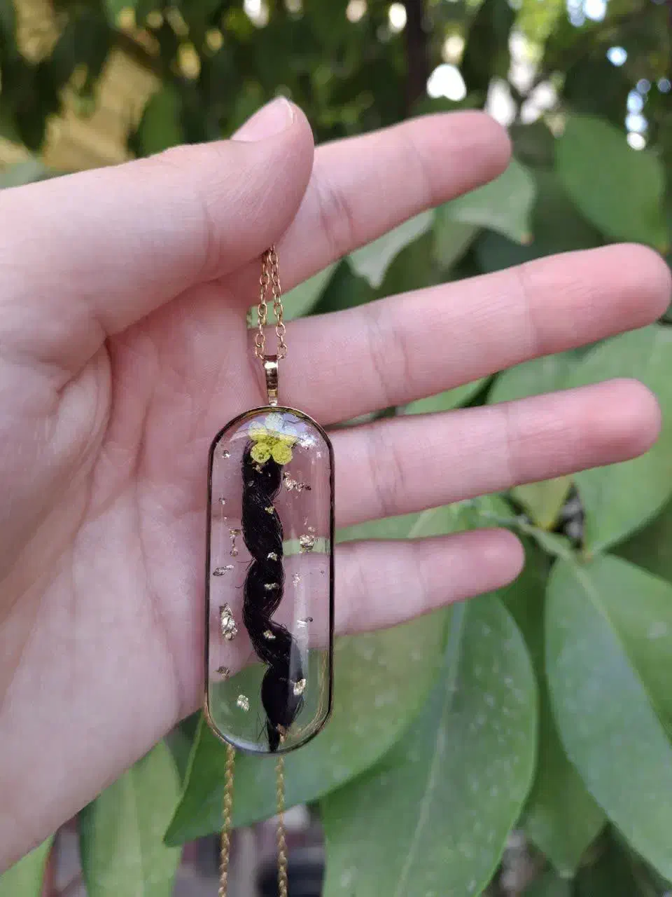 گردنبند رزینی مو یار|زیورآلات و اکسسوری|اراک, |دیوار