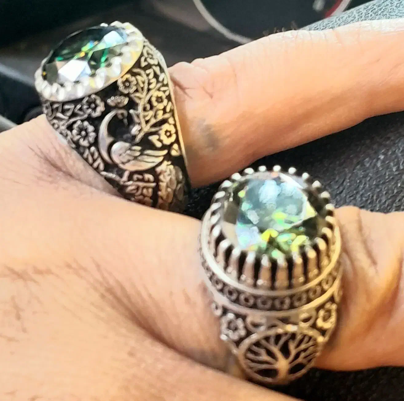 انگشترنقره جواهری|جواهرات|خرم‌آباد, |دیوار