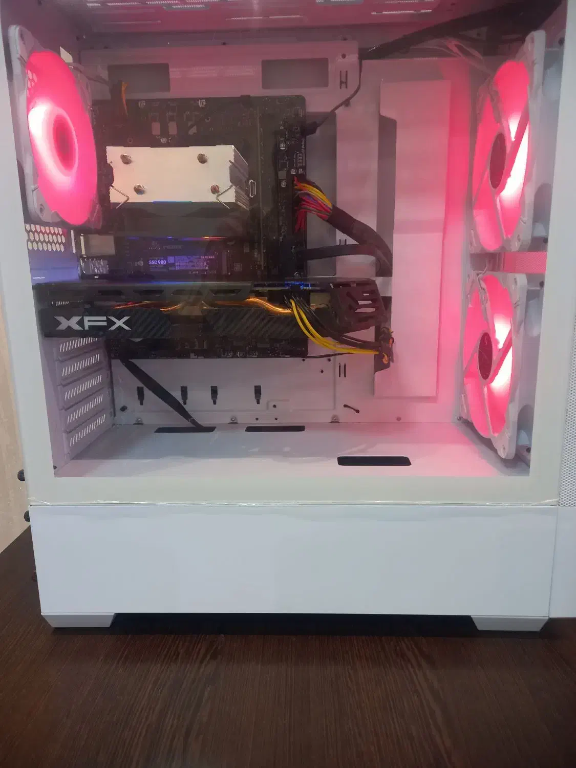 کیس سفید گیمینگ نو|رایانه رومیزی|رشت, بازار|دیوار