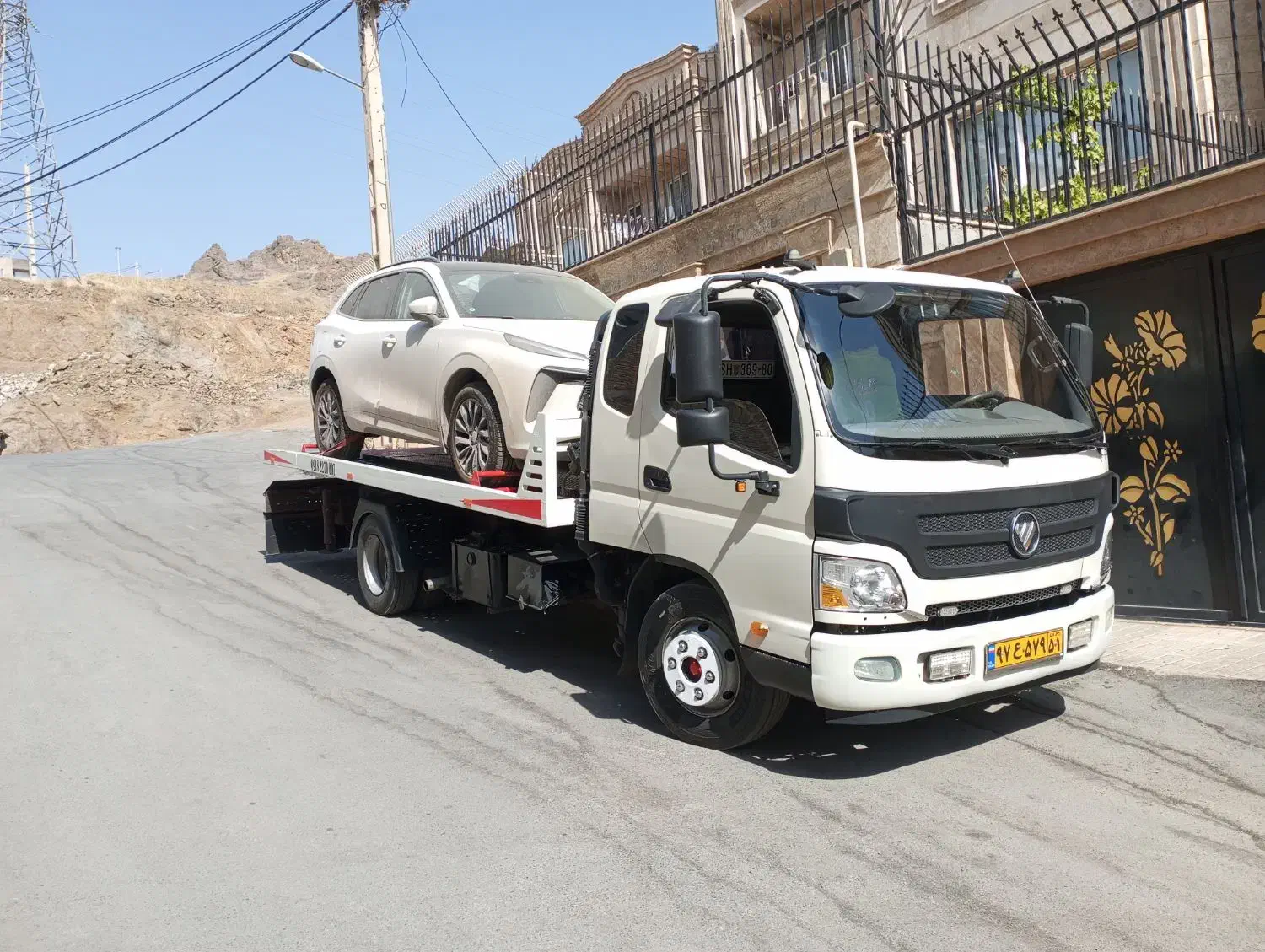 خودرو بر امداد خودرو جرثقیل کفی|خدمات حمل و نقل|سنندج, |دیوار