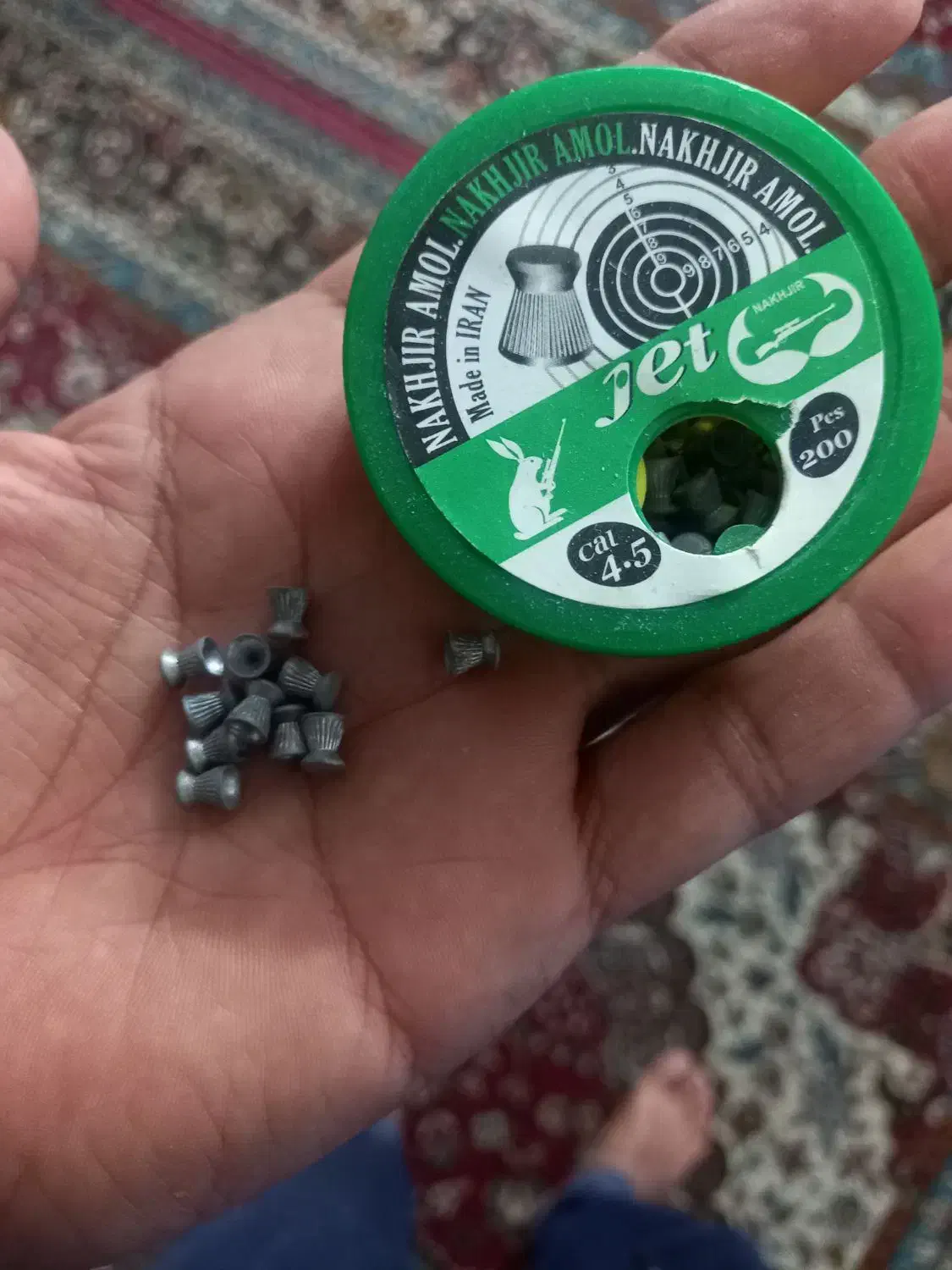 ساچمه تیر تفنگ بادی ۴/۵جت|کوهنوردی و کمپینگ|اوز, |دیوار