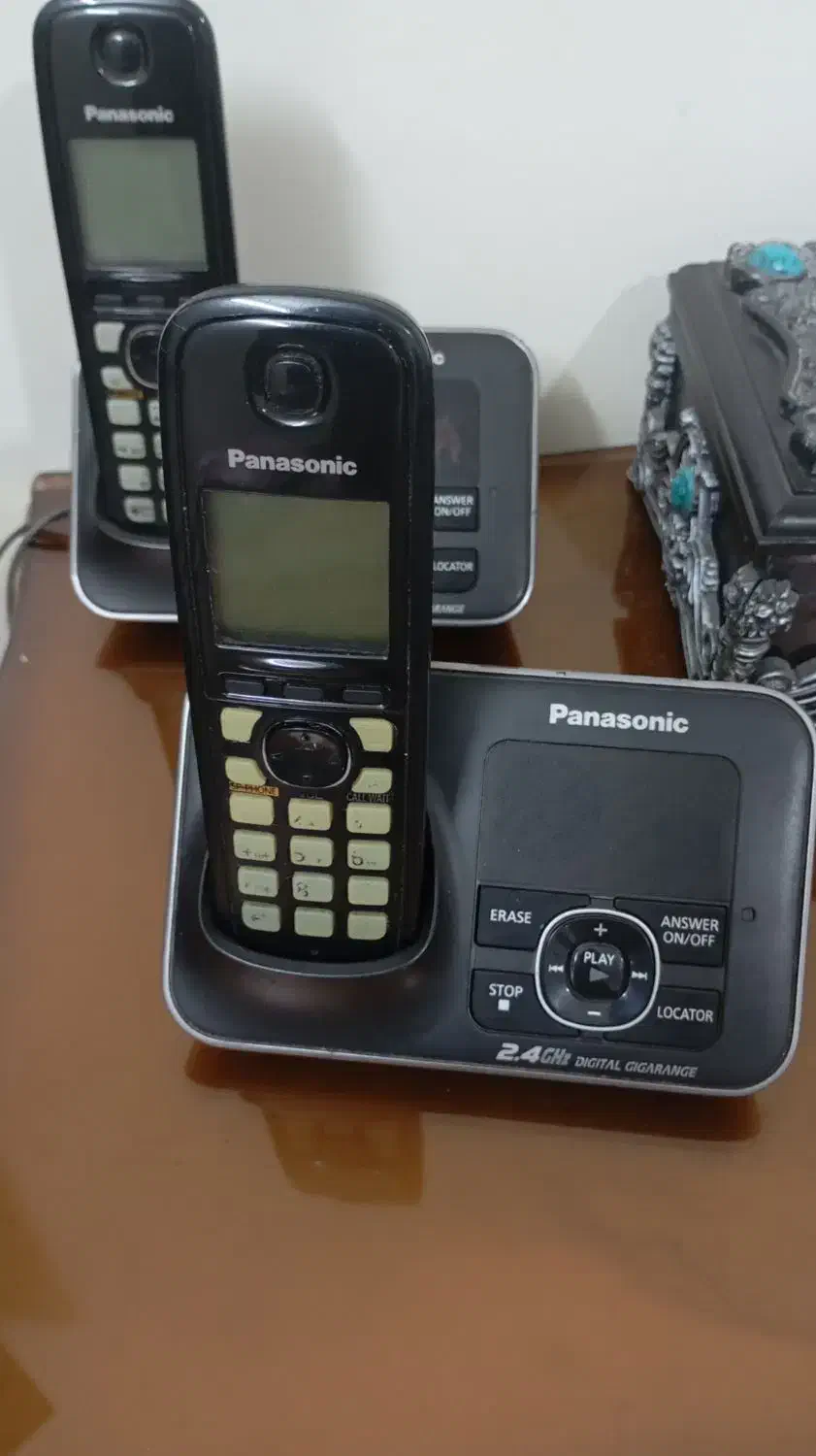 دوعدد گوشی پاناسونیک اصلی|تلفن رومیزی|تهران, وصفنارد|دیوار