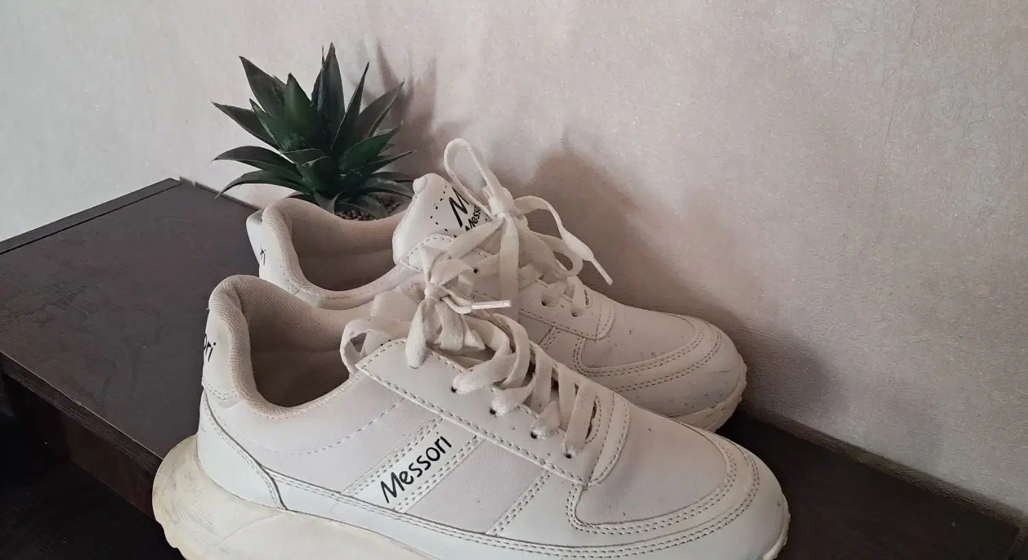 کتونی سفید|کیف، کفش، کمربند|گرگان, |دیوار