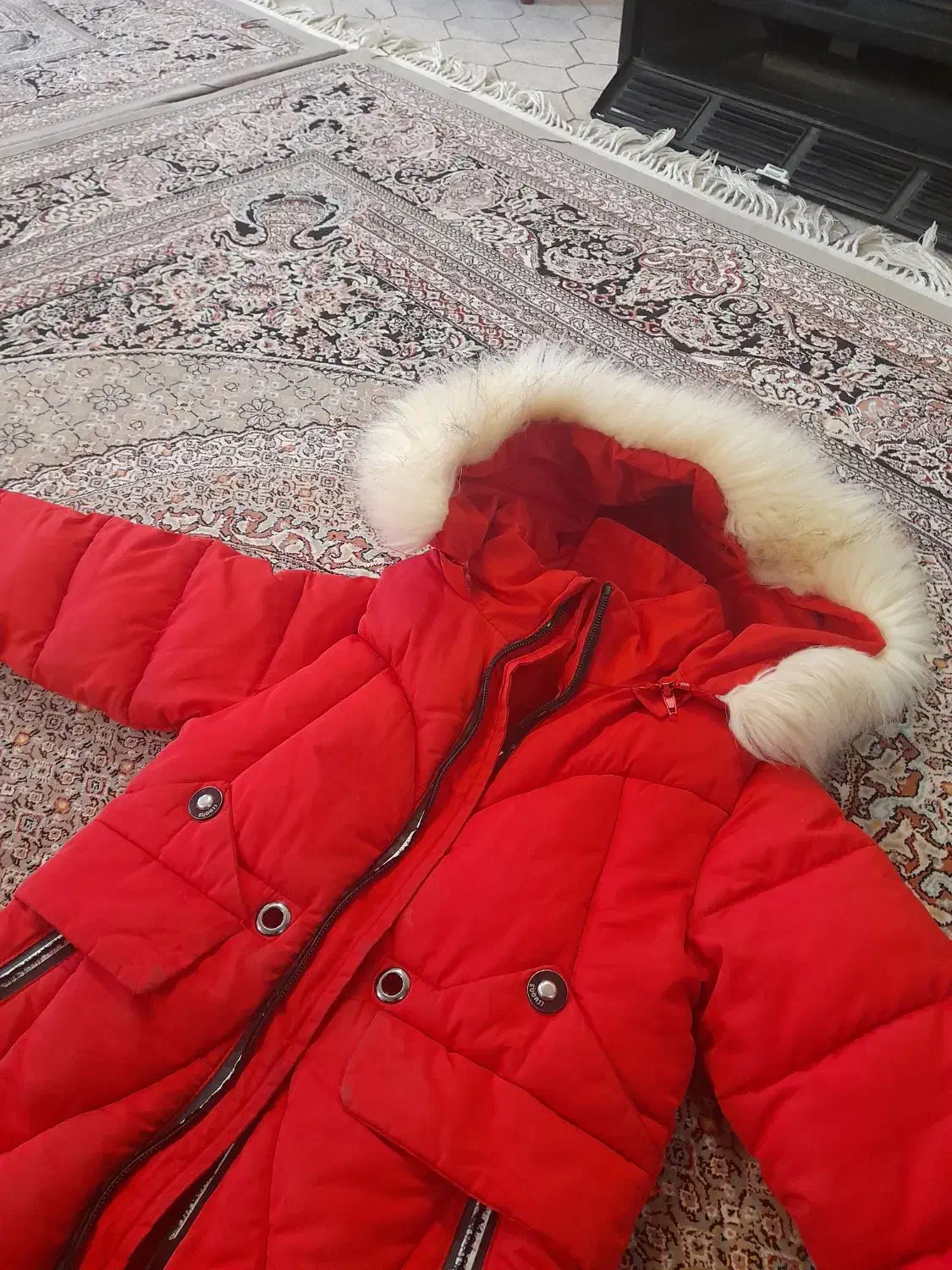 کاپشن دخترانه برا سنین ۵و۶و۷ساله|کفش و لباس بچه|اردبیل, |دیوار