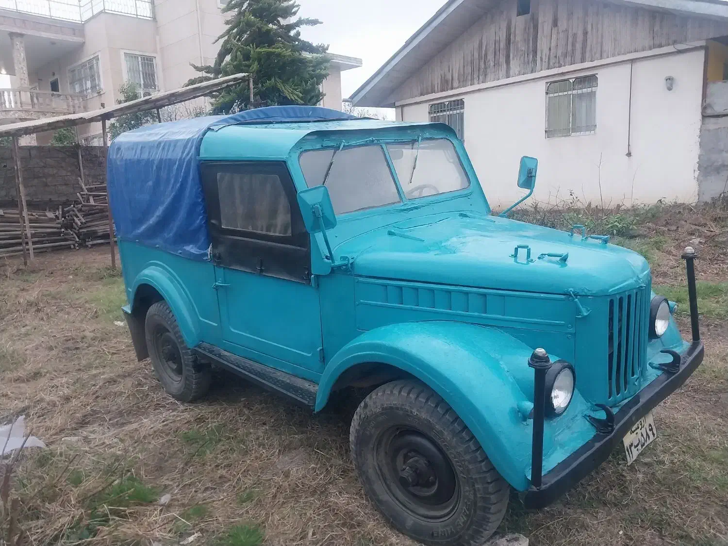 جیپ روسی|خودرو کلاسیک|لاهیجان, لیل|دیوار