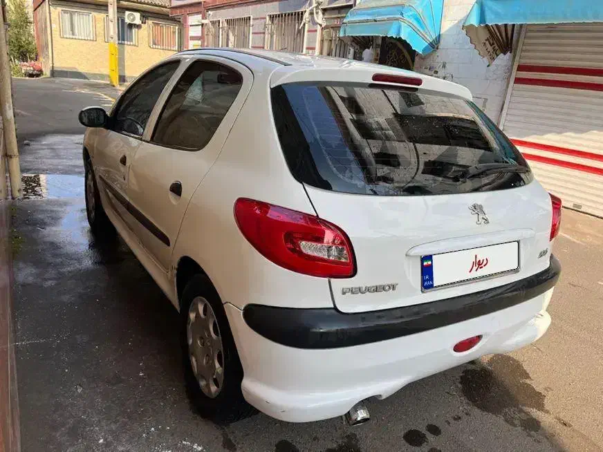 ۲۰۶ مدل ۸۸ بسیار سالم|خودرو سواری و وانت|رشت, هلال احمر|دیوار