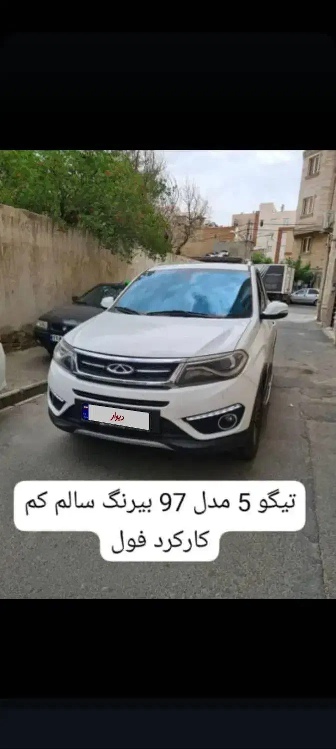 تیگو 5 اتومات مدل 97 معاوضه با واحد در پرند|خودرو سواری و وانت|تهران, سعادت‌آباد|دیوار