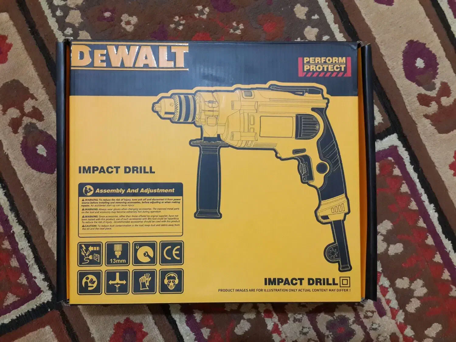 دریل و دریل بتن شکن 2 حالته|ابزارآلات|لامرد, |دیوار