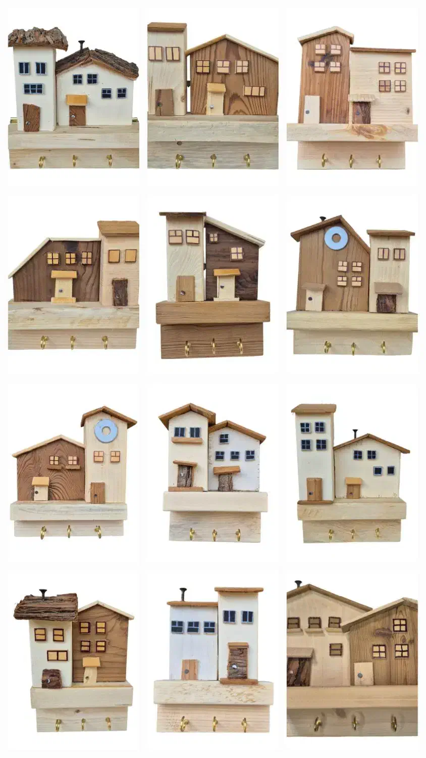 جاکلیدی دیواری دکوری چوبی|صنایع دستی و سایر لوازم تزئینی|شیراز, معالی‌آباد|دیوار