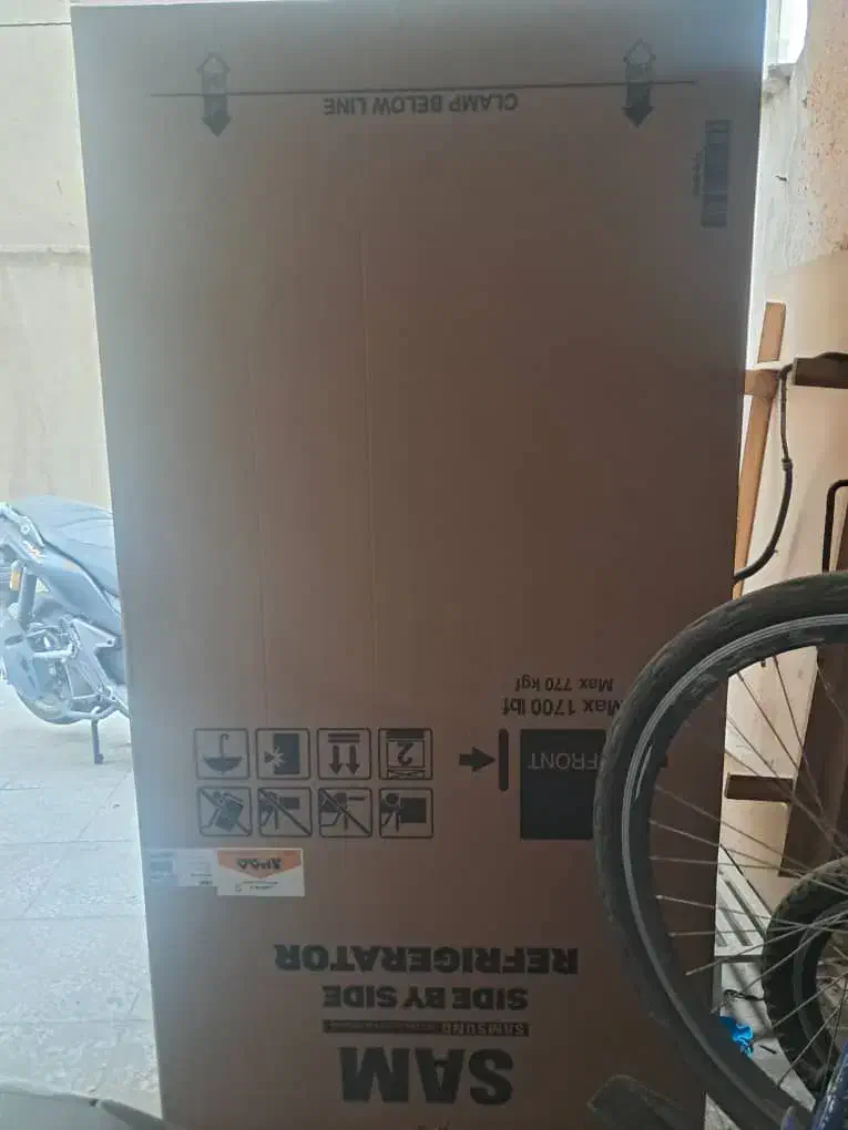 کارتن یخچال ساید سامسونگ (سام)|ابزارآلات|تهران, سجاد|دیوار