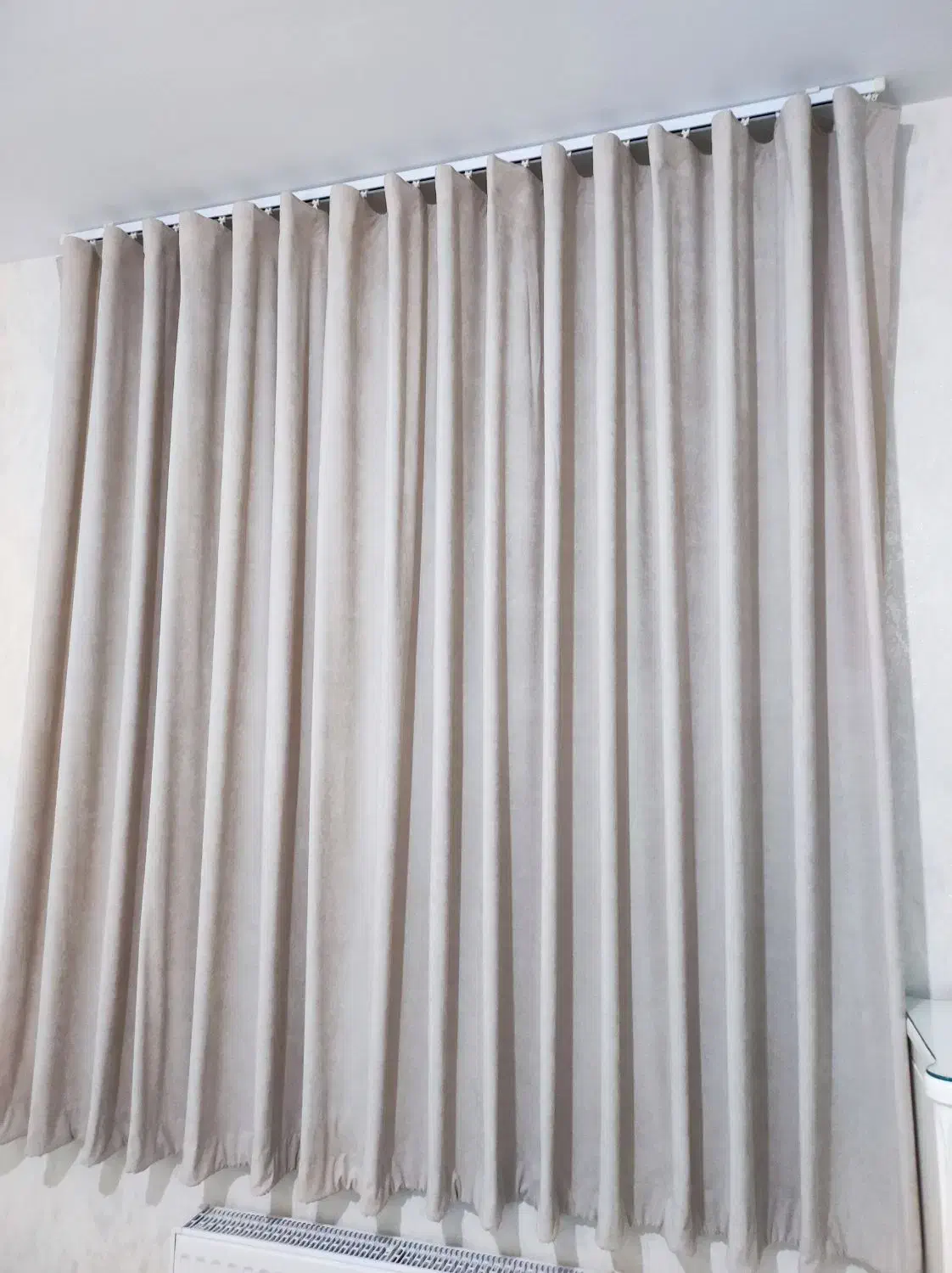 پرده مینیمال مخمل اعلا|پرده، رانر، رومیزی|تهران, باغ فیض|دیوار