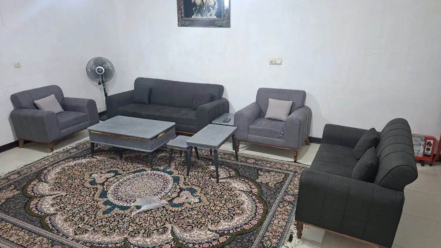 مبل ۷ نفره با میز وسط|مبلمان خانگی و میز عسلی|بندر ماهشهر, |دیوار