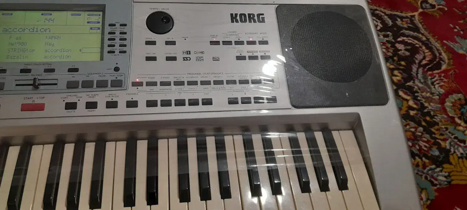 کیبورد pi50|پیانو، کیبورد، آکاردئون|اسالم, |دیوار