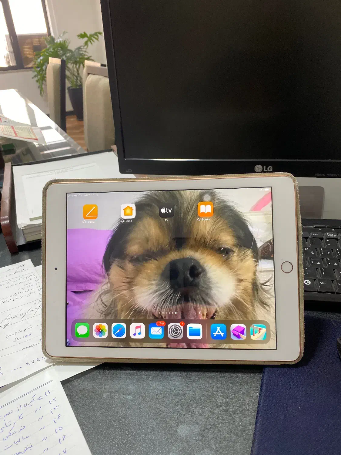 ای پد ۶ اپل مدل A1893 صفحه بزرگ ۱۰ اینچی|تبلت|مشهد, فردوسی|دیوار