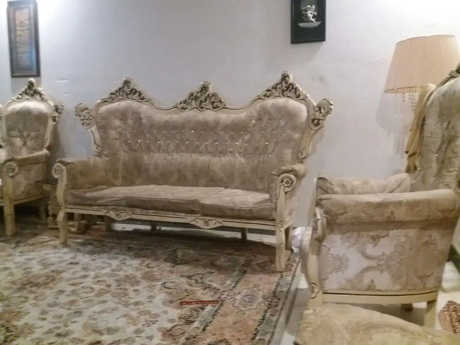 مبل ۹نفره|مبلمان خانگی و میز عسلی|مشهد, چهارچشمه|دیوار