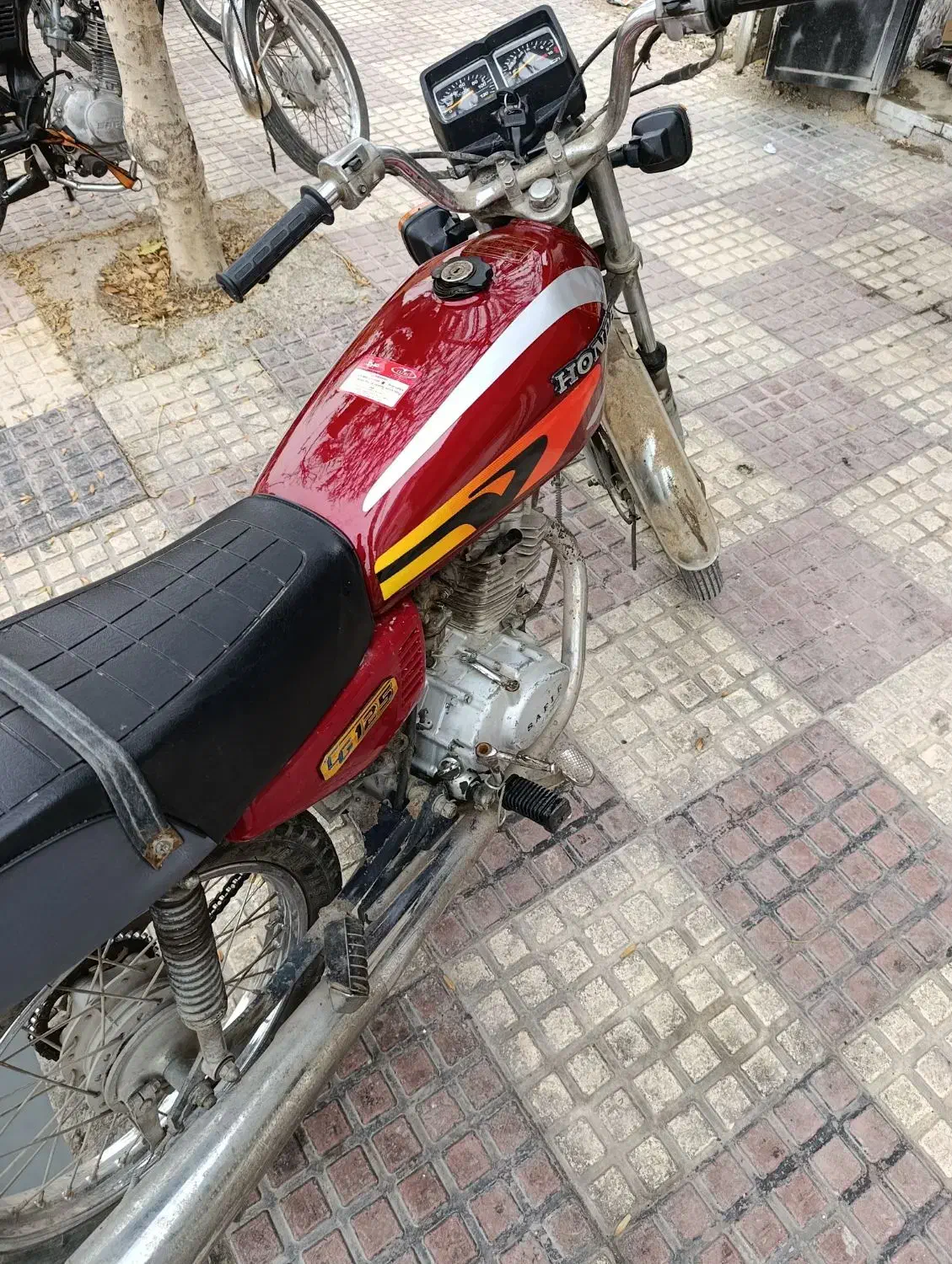 موتور مزایده ای تمیز و مرتب|موتورسیکلت|مرودشت, ثبت احوال|دیوار