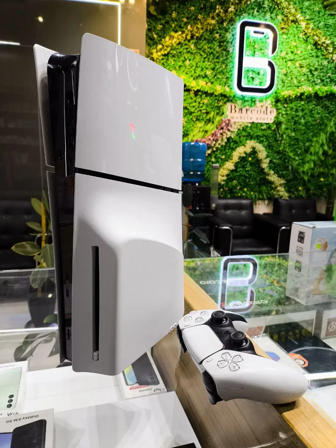 ps5 slim 1tra diskورژن اروپا خیلی تمیز|کنسول، بازی ویدئویی و آنلاین|میبد, |دیوار