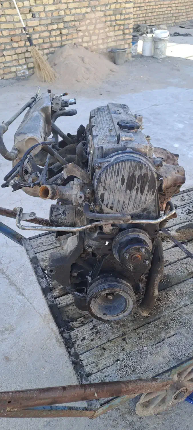 موتور و گیربکس. مزدا وانت دوهزار|قطعات یدکی و لوازم جانبی|بجنورد, |دیوار