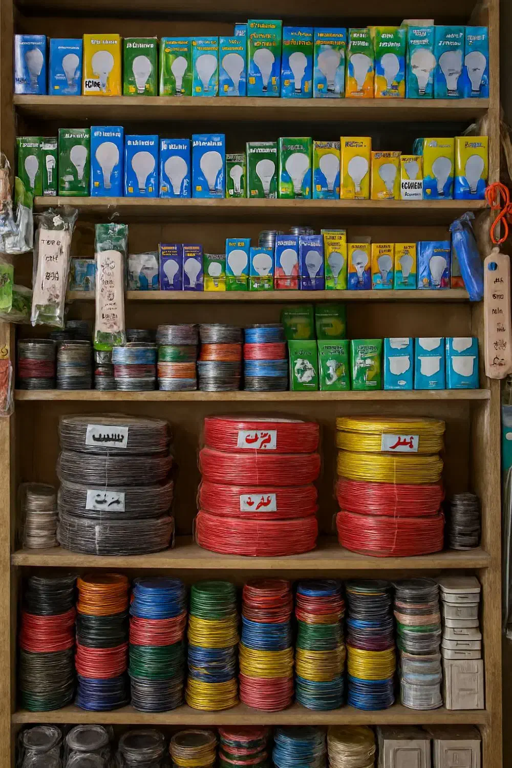 الکتریکی و کالای برق برقاب|لامپ و چراغ|یزد, |دیوار