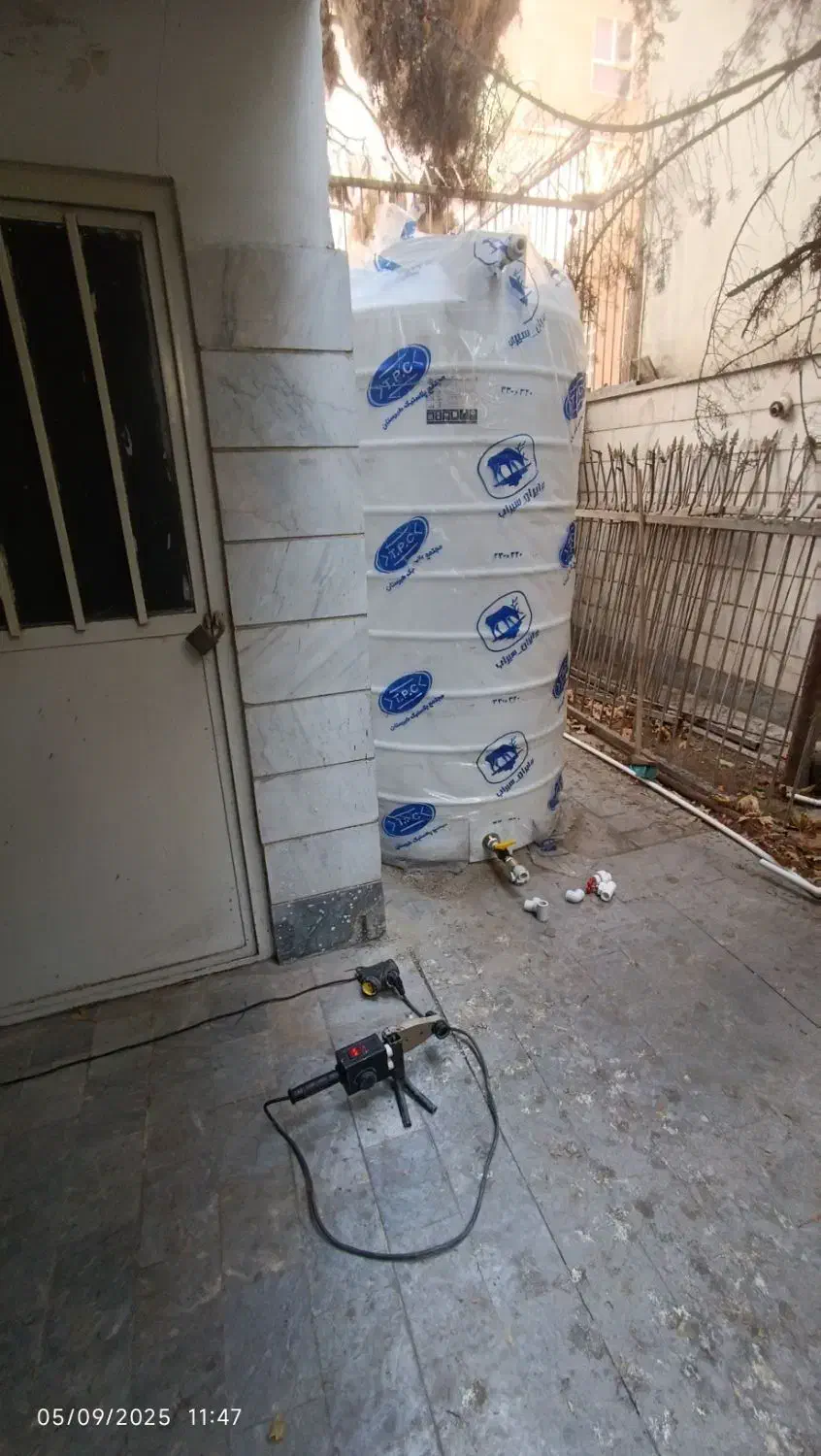 نصب منبع آب،تعمیر پمپ آب، ست کنترل، مخزن فشار|خدمات پیشه و مهارت|پاکدشت, پاکدشت (مامازند)|دیوار