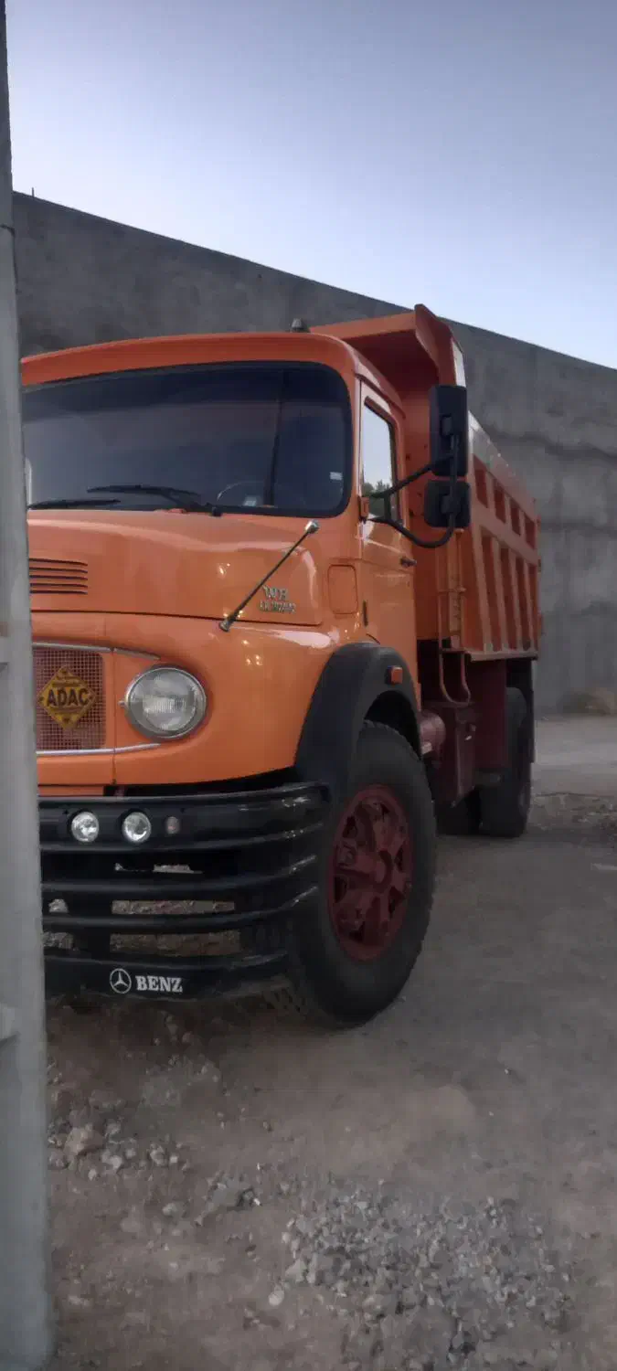 کامیون بنز تک کمپرسی مدل ۱۴۰۰|خودرو سنگین|زنجان, |دیوار