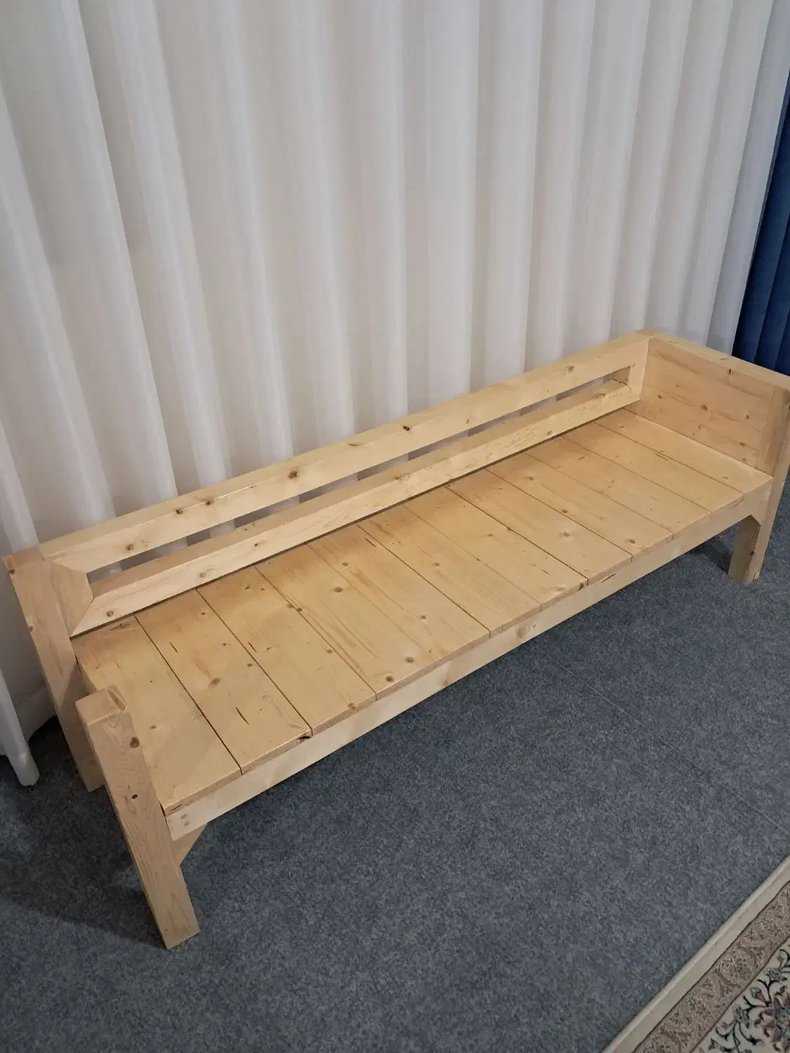 نیمکت چوب نراد|صندلی و نیمکت|لنگرود, |دیوار