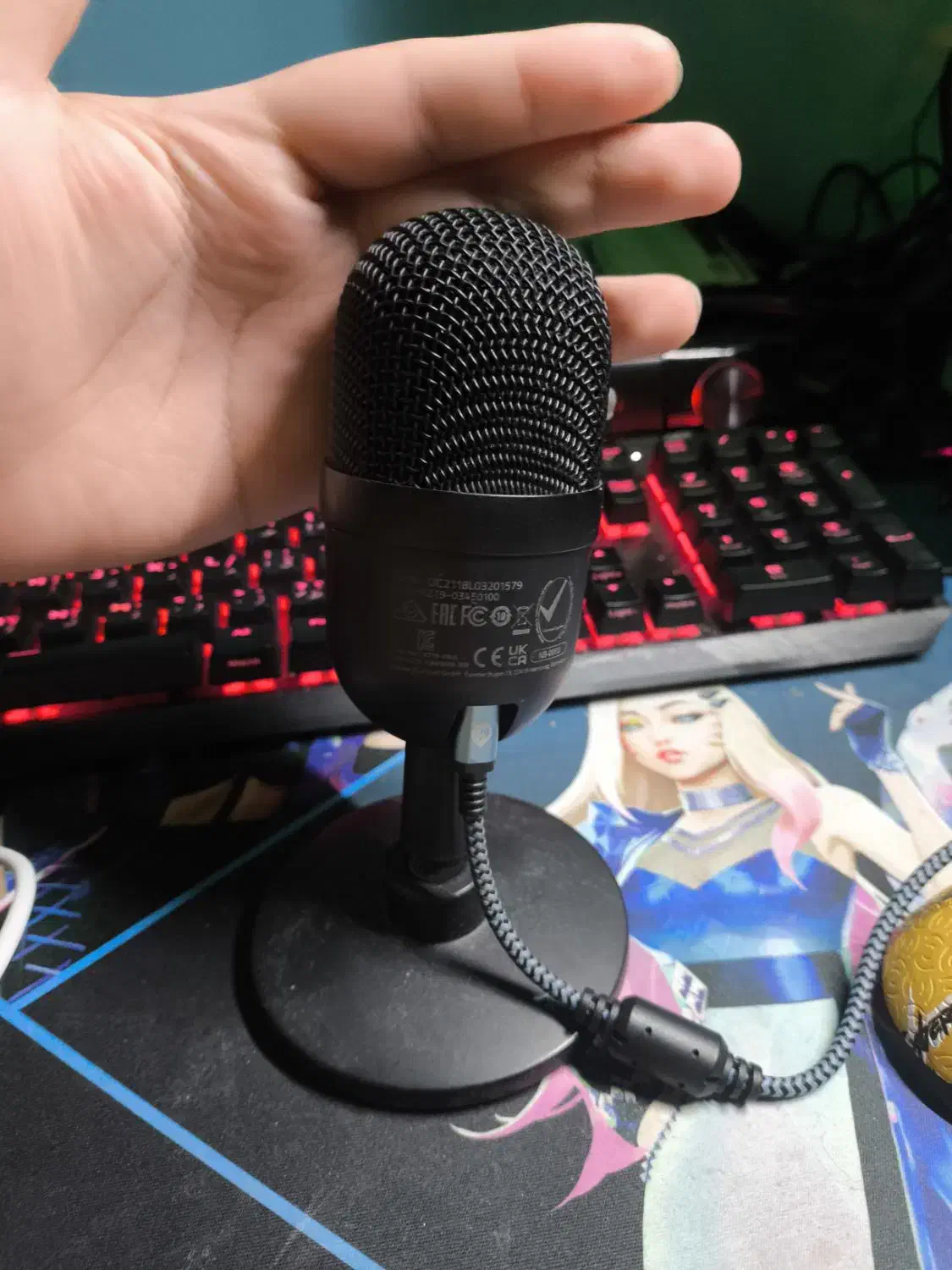 میکروفون ریزر seiren mini|قطعات و لوازم جانبی رایانه|اهواز, پادادشهر|دیوار