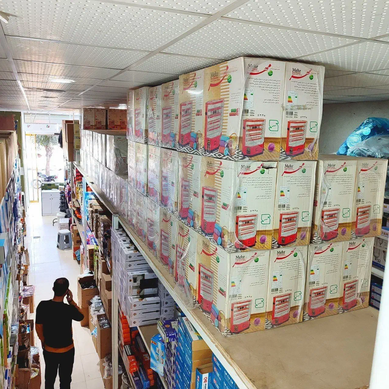 پخش تک و عمده بخاری برقی فن دار مهر - استاندارد|بخاری، هیتر، شومینه|مشهد, گلبرگ|دیوار