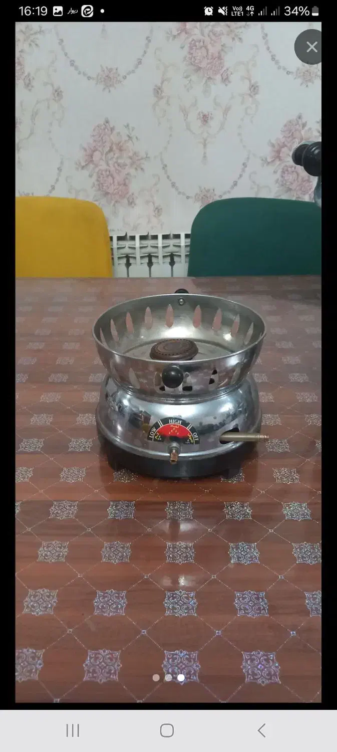 سماور گازی 'در حد نو|سماور، چایساز، قهوهساز|شاهرود, |دیوار