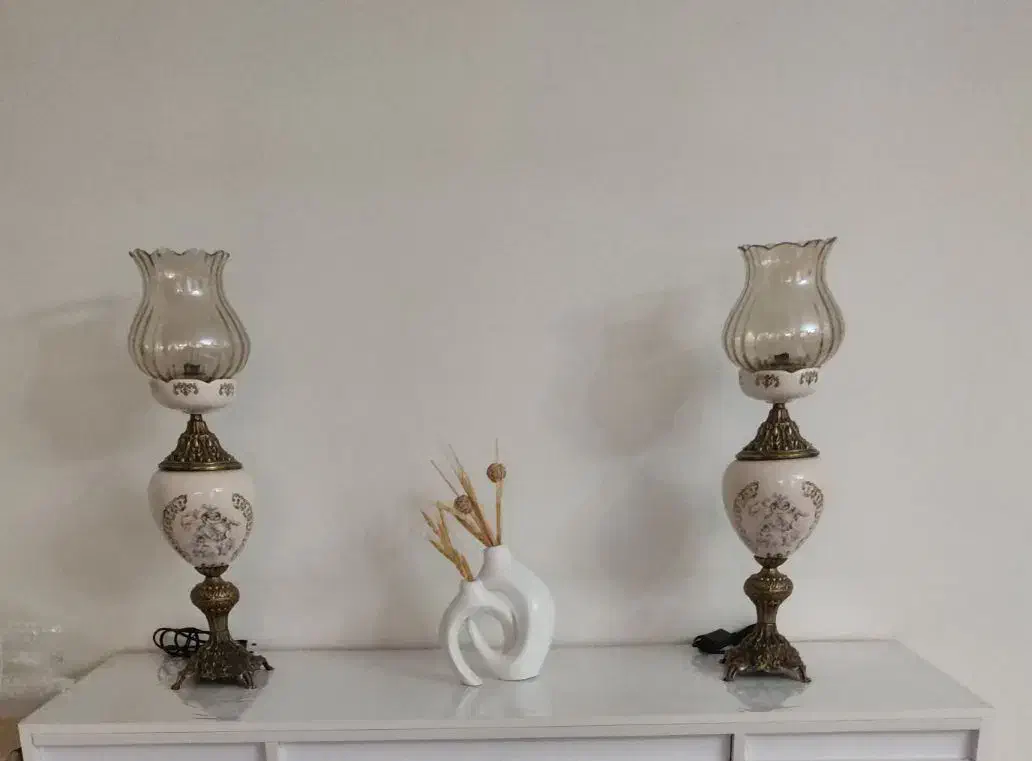 یک جفت شمعدان نو|صنایع دستی و سایر لوازم تزئینی|اندیشه, شهرک مریم|دیوار