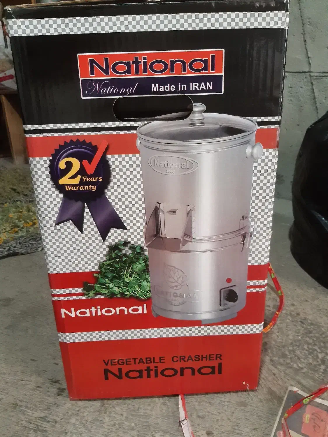 فروش سبزی خردکن یک بار استفاده شده|خردکن، آسیاب، غذاساز|سراب, |دیوار