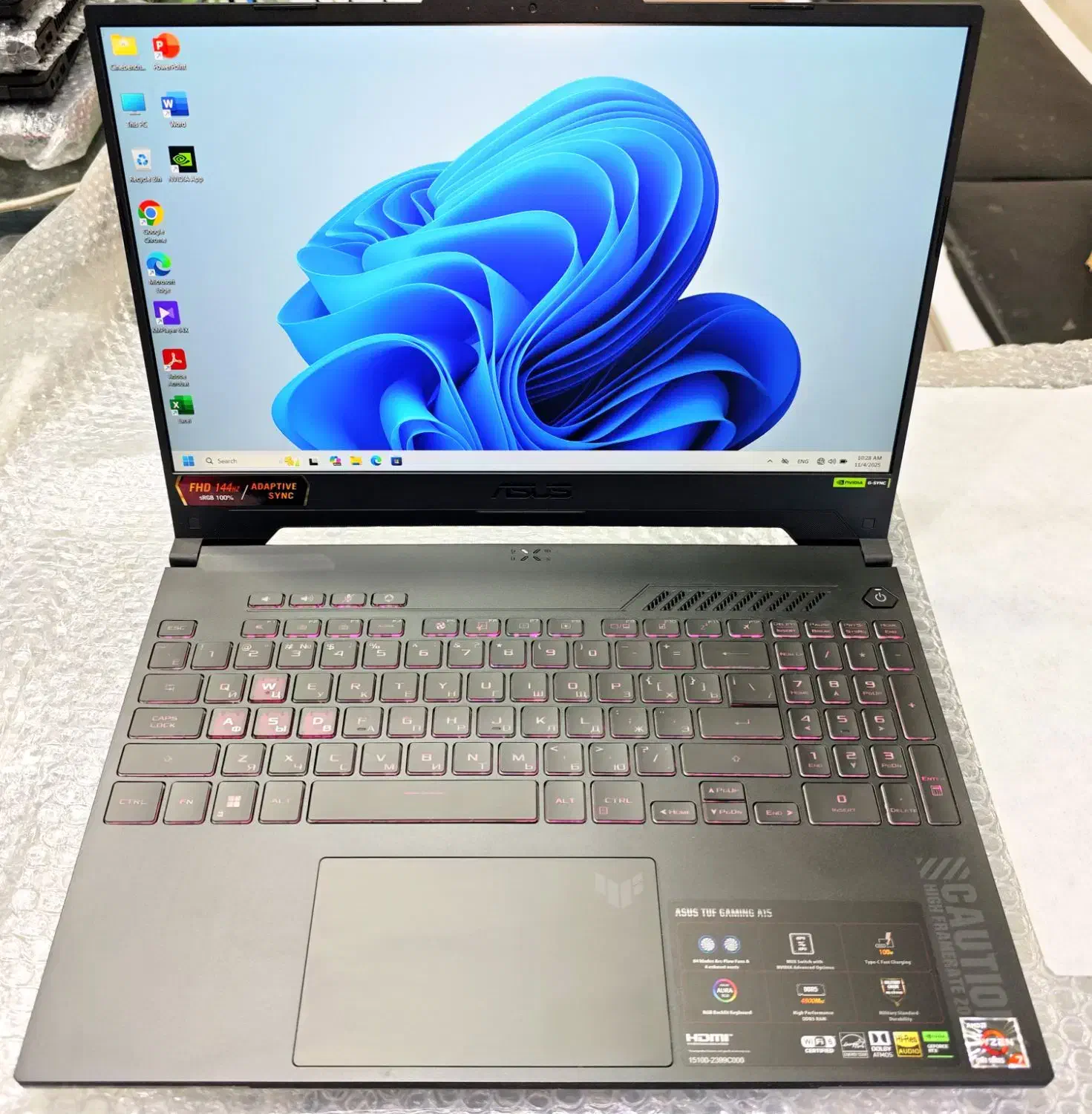 غول گیمینگ و رندرینگ لپتاپ ASUS tuf fa507nv|رایانه همراه|بهبهان, |دیوار